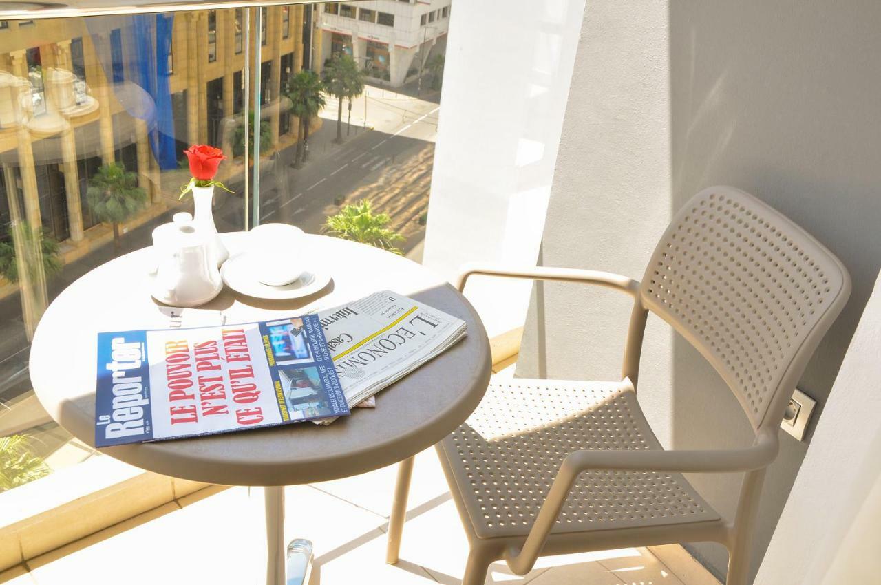 Suite Hotel Casa Diamond Casablanca Exterior photo A balcony